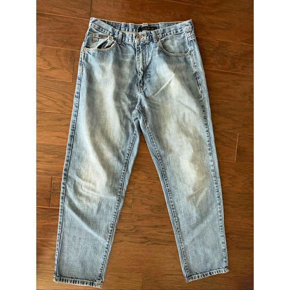 Calvin Klein Men’s Easy Fit Medium Wash Jeans 34 x 30